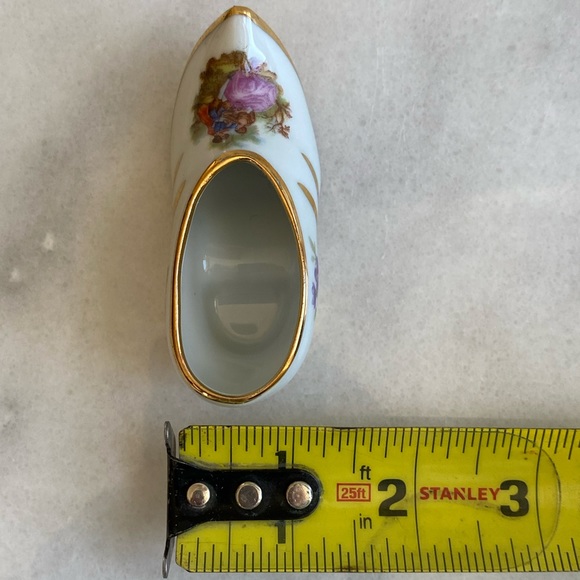 Limoges France Mini Clog Shoe Porcelain - Picture 13 of 14